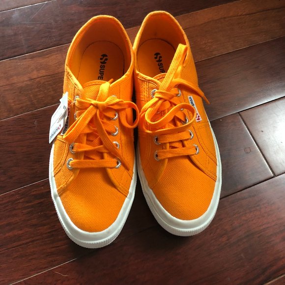 cute orange shoes